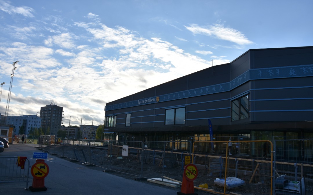 Projektbild: Tyresövallen – Nya ishallen